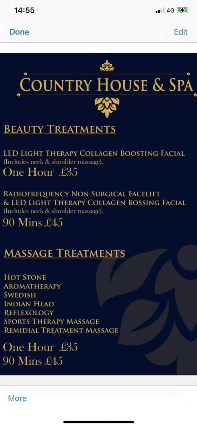 Country House And Spa 콜레인 외부 사진